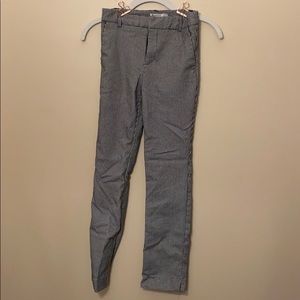 houndstooth print pants